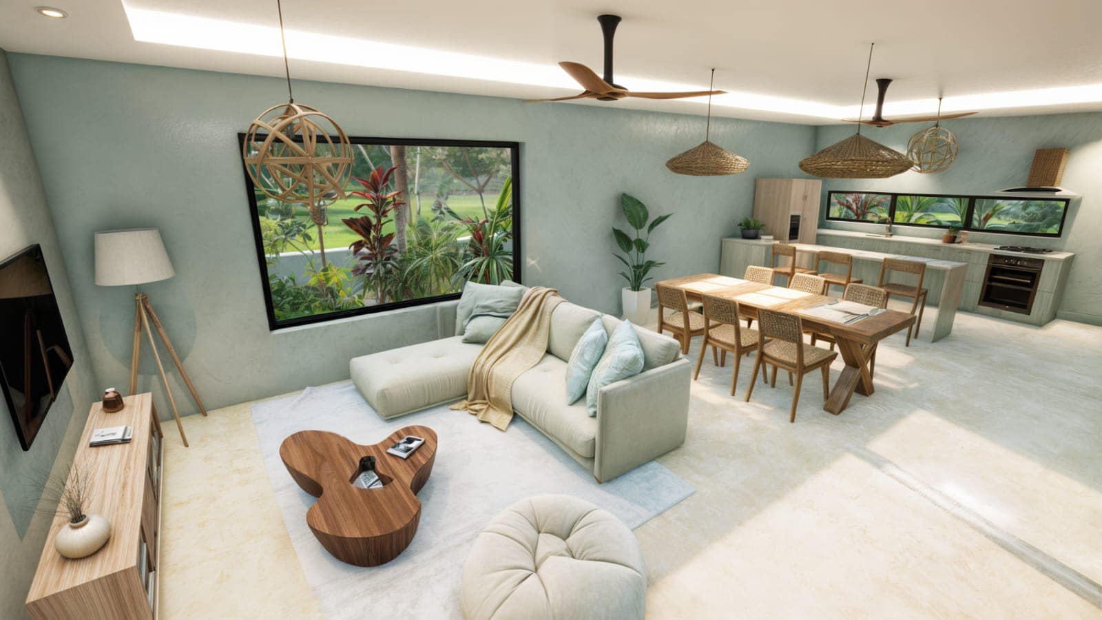 Customizable 4-bedroom villa in Maenam, Koh Samui with private pool and garden. Last plot available! Price: 12M THB. Ideal for living or investment.