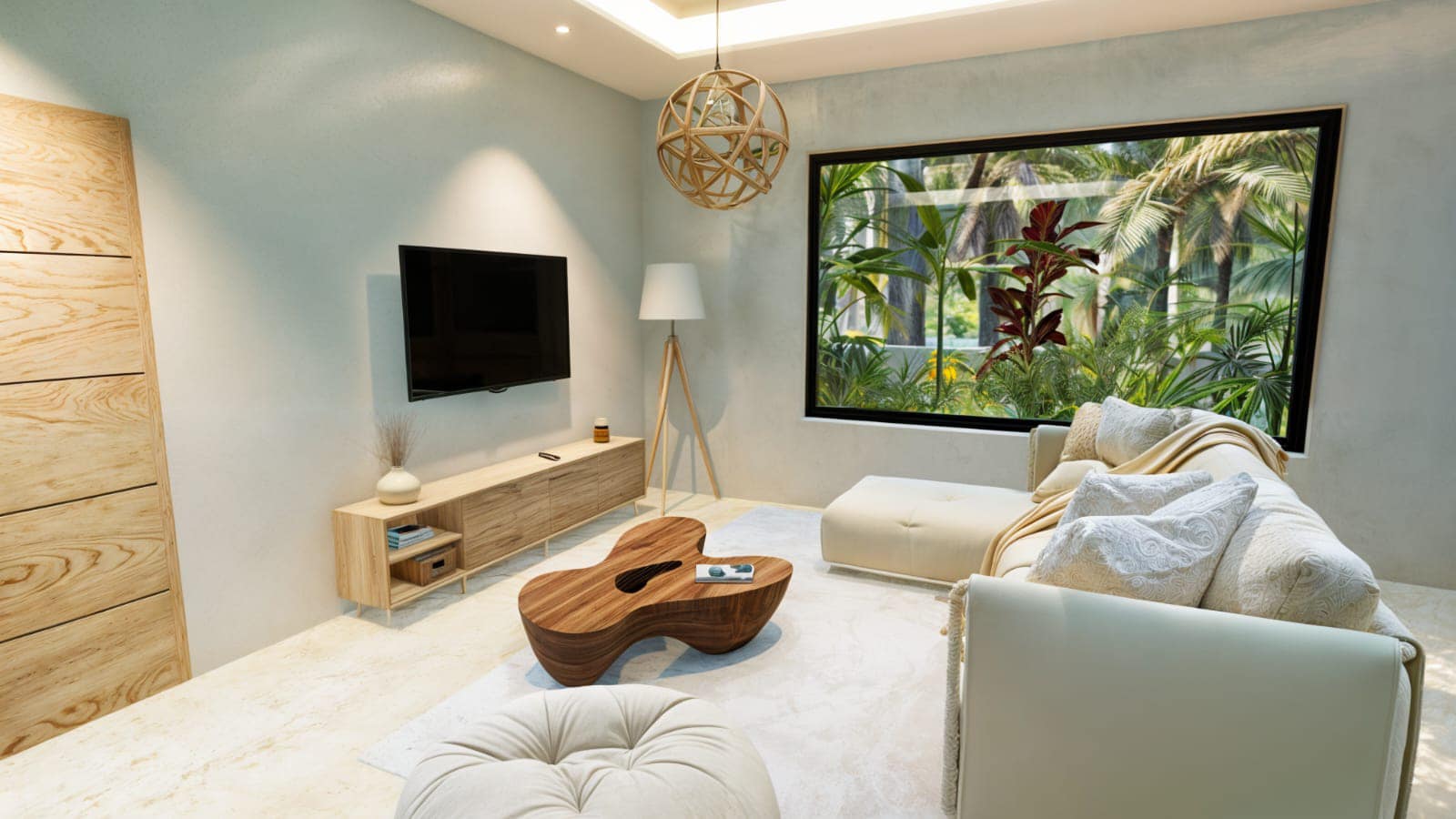 Customizable 4-bedroom villa in Maenam, Koh Samui with private pool and garden. Last plot available! Price: 12M THB. Ideal for living or investment.