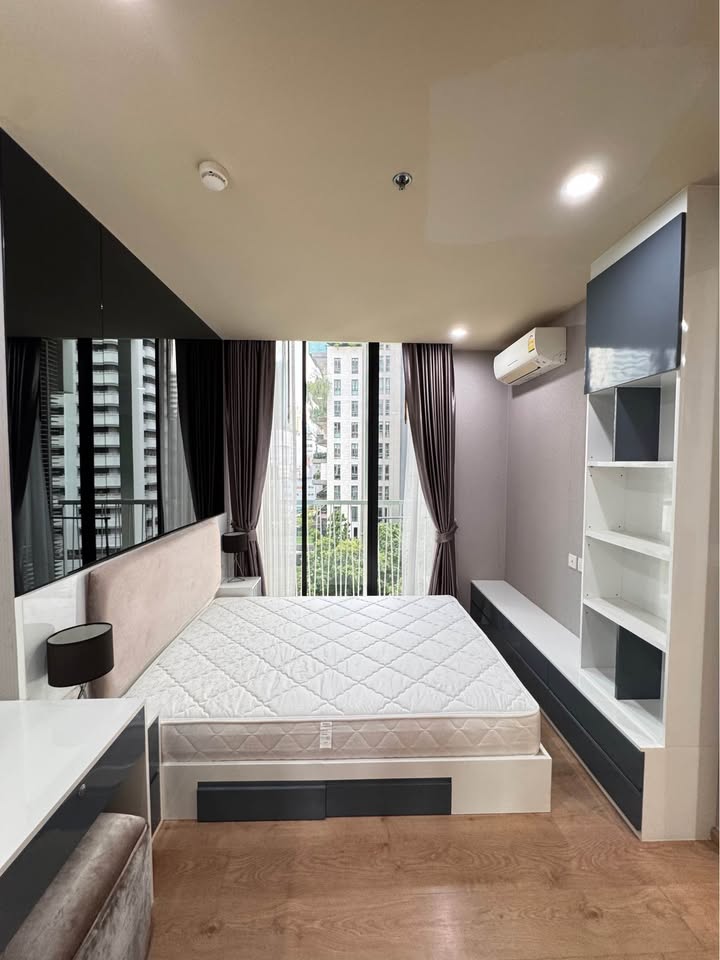 1-bedroom condo at Noble Recole Sukhumvit 19 for rent 25K/month or sale 6.5M THB. Fully furnished, near BTS Asok & MRT Sukhumvit. Move-in ready.