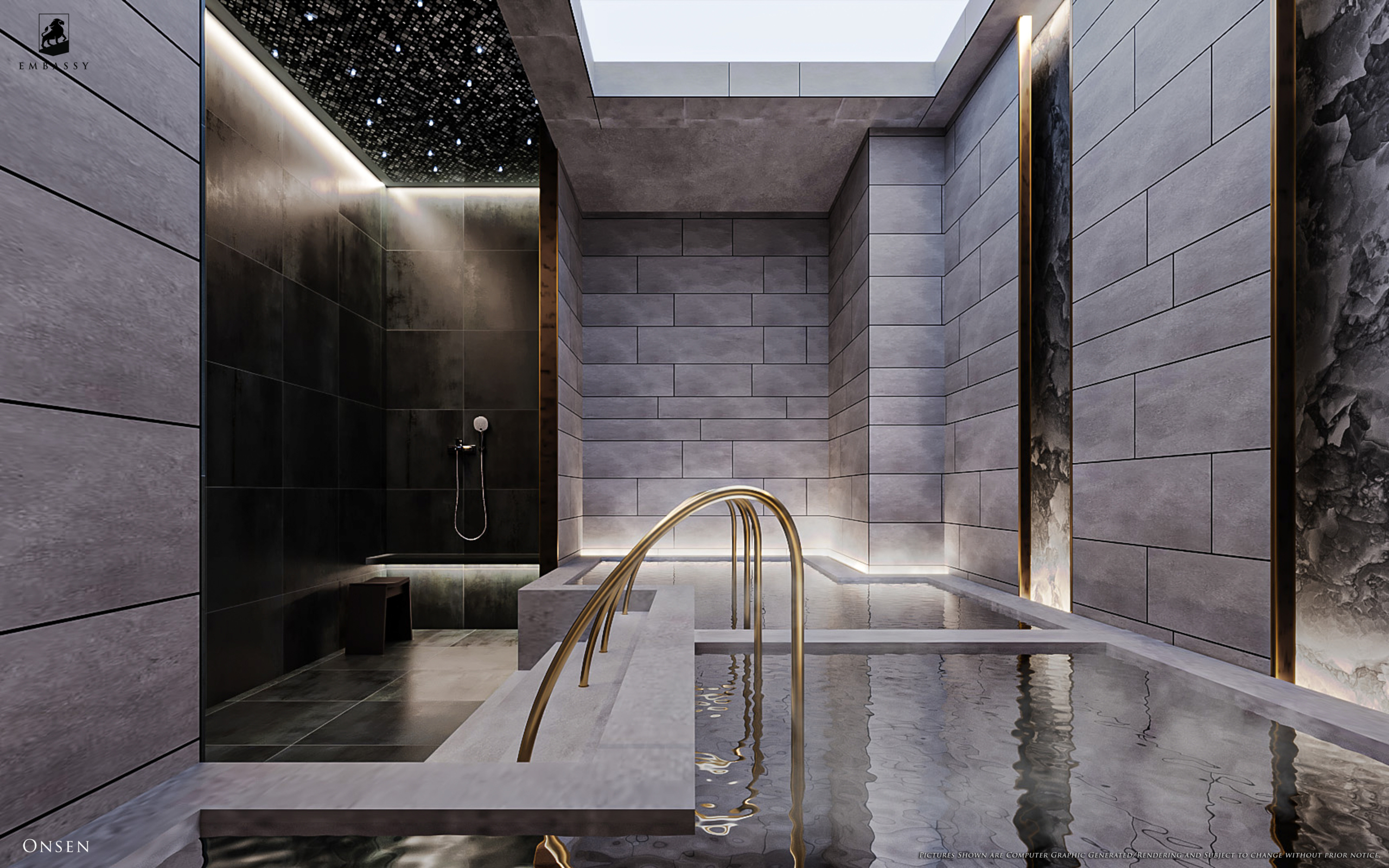 Luxury 2-bedroom 68 sqm condo at Embassy Pattaya for sale 6.79M THB. Prime Jomtien location, near the beach, rooftop jacuzzi, pools, spa, gym. Secure your unit today!