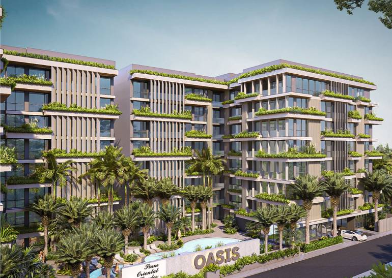 Luxury 1-bedroom 48.22 SQM condo at Siam Oriental Oasis for sale 6.06M THB. Prime Pratumnak Hill location, pool, sauna, gym. Great for living or investment!