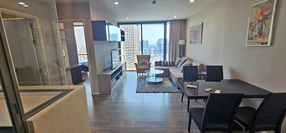 2-Bedroom, 2-Bathroom Condo for Rent at The Room Sukhumvit 69, 80 sqm, 55,000 THB/month, Near BTS Phra Khanong, Modern Living in Bangkok’s Prime Location.