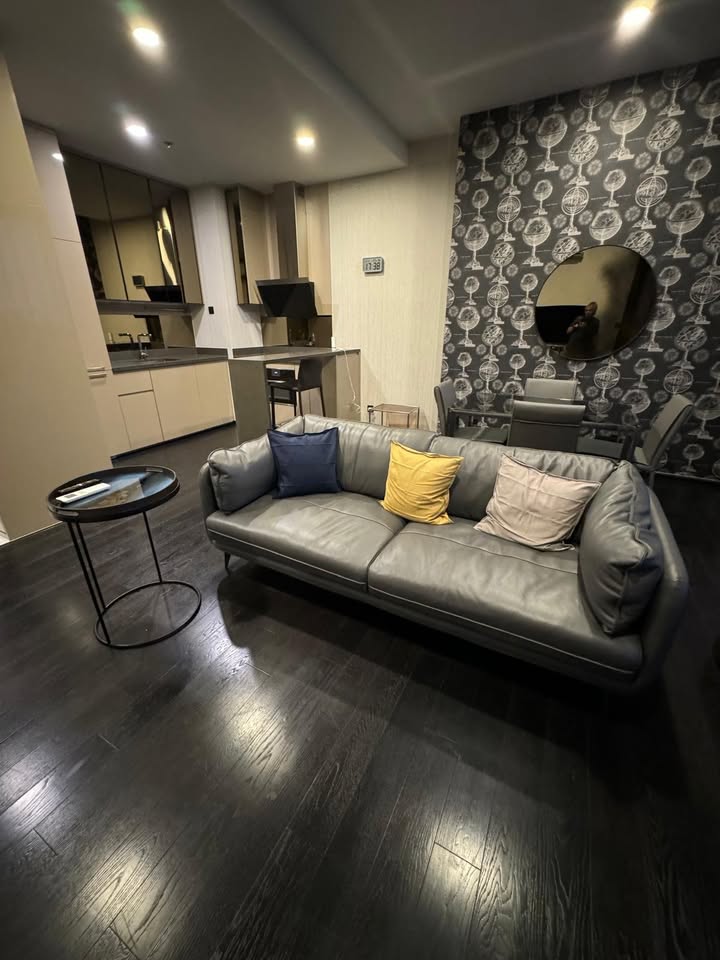 2-Bedroom, 2-Bathroom Condo for Rent/Sale at Park Origin Thonglor, 65 sqm, 73,000 THB/month or 17.3M THB, High Floor, Near BTS Thonglor, Luxury Living in Bangkok.