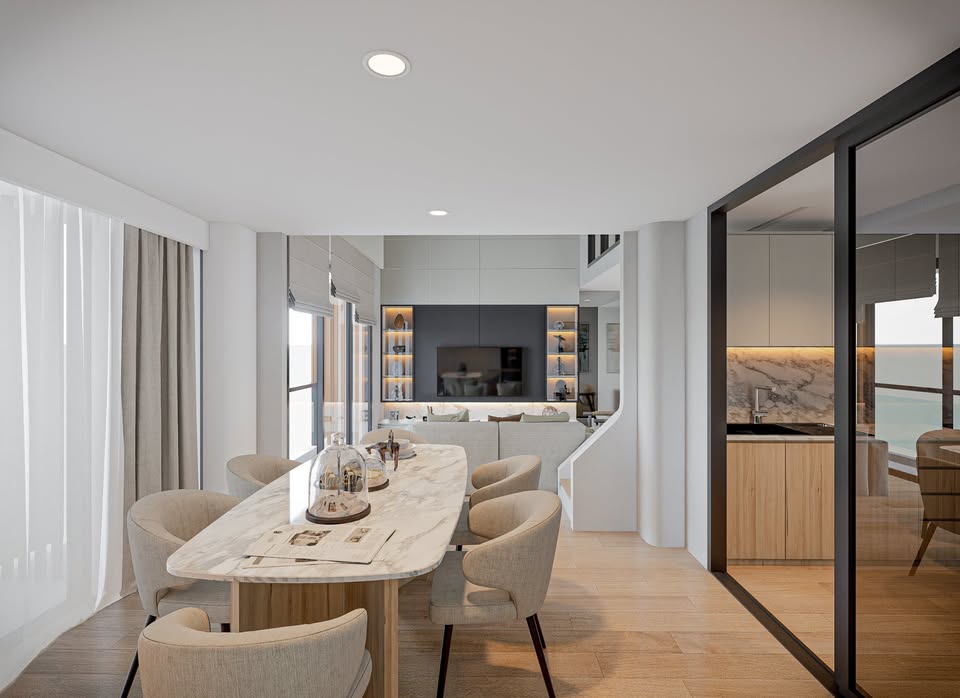 3-Bedroom, 2-Bath, 110 sqm Condo for Rent at One9five, MRT Rama 9 – ฿100,000/month, Fully Furnished