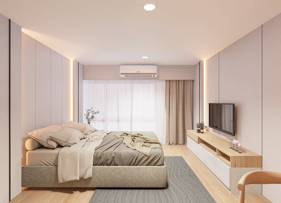 3-Bedroom, 2-Bath, 110 sqm Condo for Rent at One9five, MRT Rama 9 – ฿100,000/month, Fully Furnished