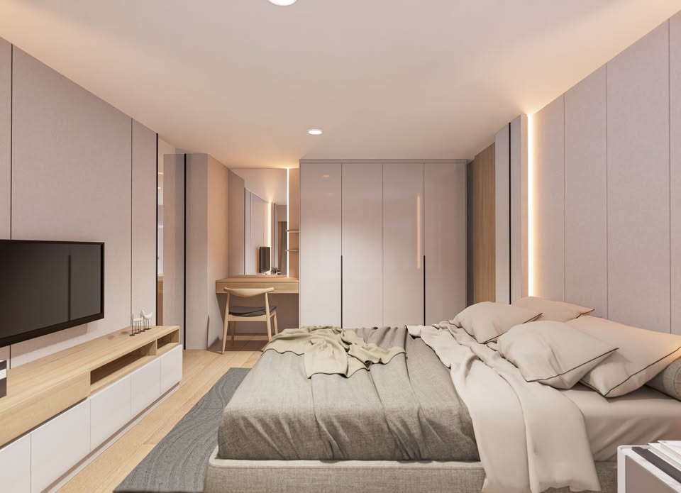 3-Bedroom, 2-Bath, 110 sqm Condo for Rent at One9five, MRT Rama 9 – ฿100,000/month, Fully Furnished