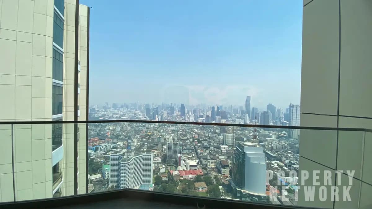 4 Bed, 3 Bath, 173.44 sqm Condo for Rent at Magnolias Waterfront Residences, BTS Krung Thon Buri, ฿180,000/month – Luxury Living with River Views