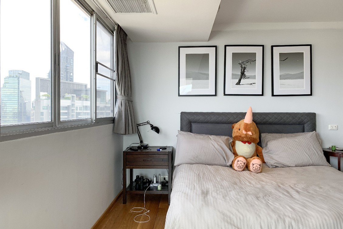 Spacious 3-bed 146 SQM condo at Waterford Diamond, 29th floor, fully furnished, prime Sukhumvit location. Rent 90K/month. Move-in April 2025. Contact now!