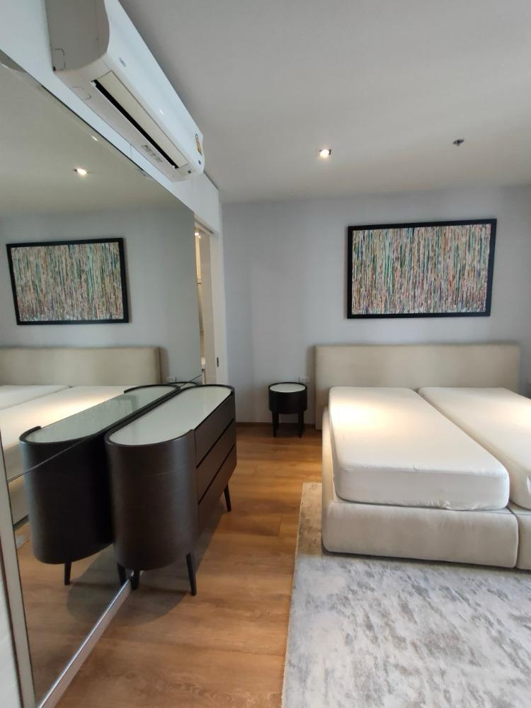 Spacious 2-bed 95 SQM condo at Park Origin 24, high floor, Scandinavian design. Rent 99K/month. Move-in mid-March. Contact now for a viewing!