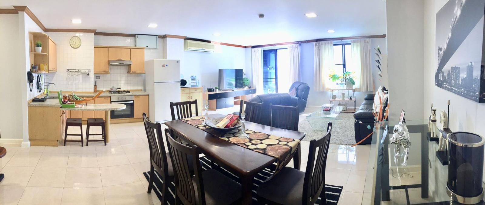 2-Bedroom, 2-Bathroom Condo, 107.06 sqm for Rent at Pearl Garden Condominium – ฿55,000/month – Near BTS Chong Nonsi Station