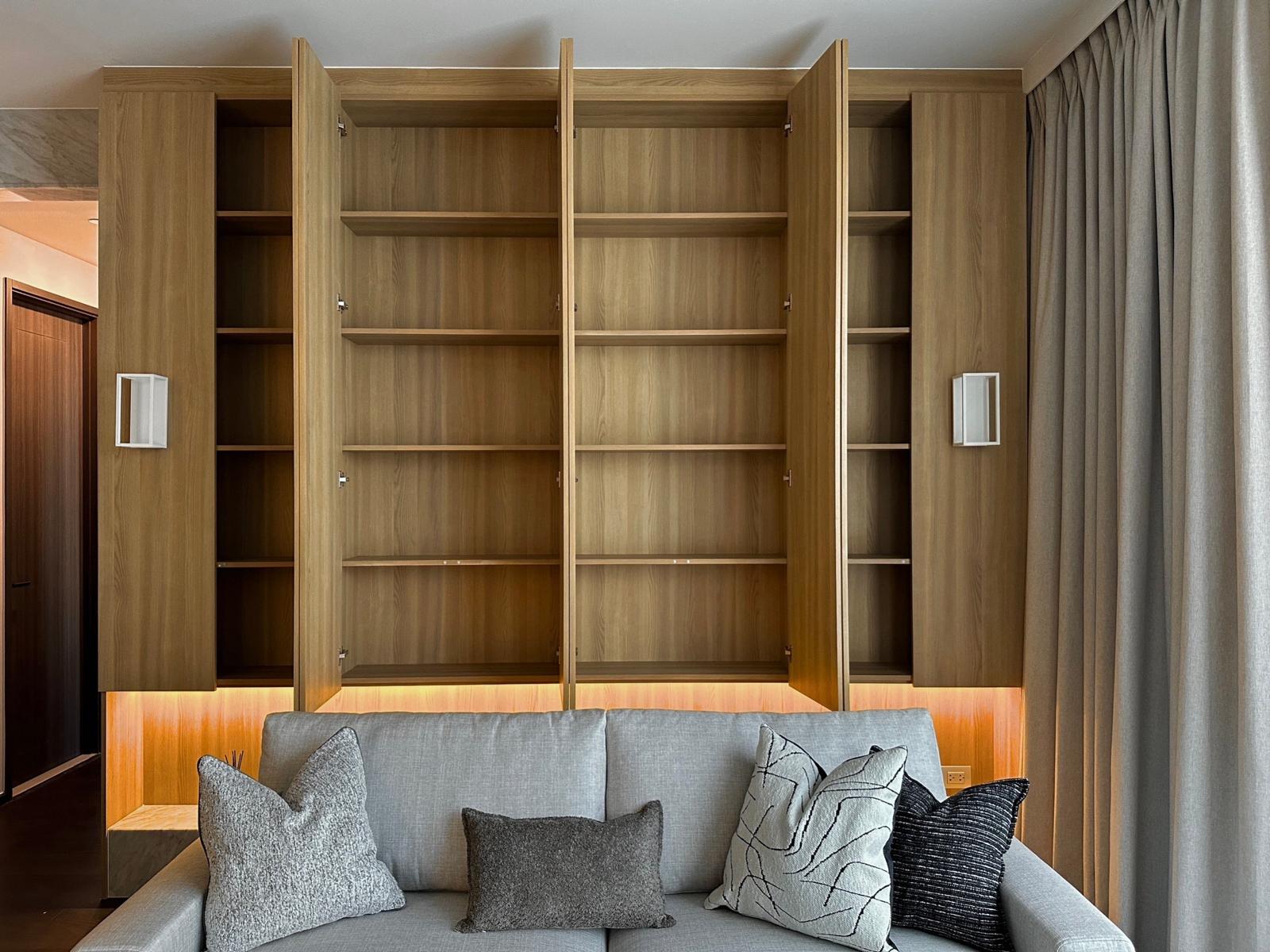 Luxury 2BR condo at LAVIQ Sukhumvit 57, 83 sqm, fully furnished, near BTS Thonglor. ฿90K/month with top-tier amenities and city views.