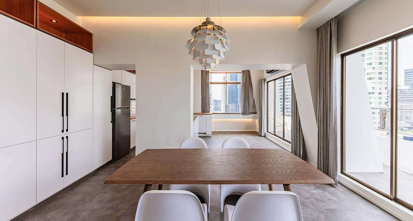 1-BR, 2-Bath, 129 sqm Loft Condo at Diamond Tower Silom-Sathorn, BTS Chong Nonsi – For Sale at ฿15.5M