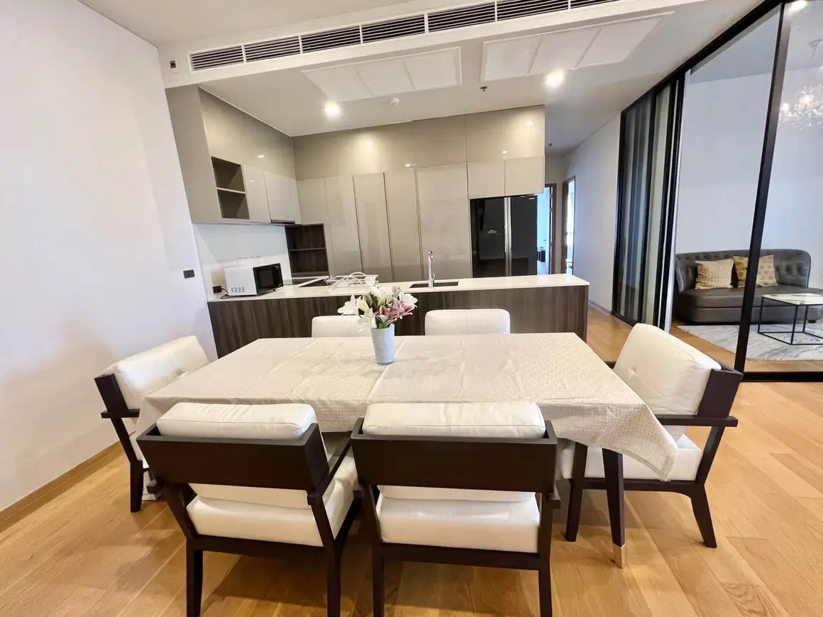 3-Bedroom, 2-Bathroom Condo for Rent, 117 SQM at Siamese Exclusive 31, 90,000 THB/Month, Near Phrom Phong BTS, Sukhumvit – Luxury Living in Bangkok
