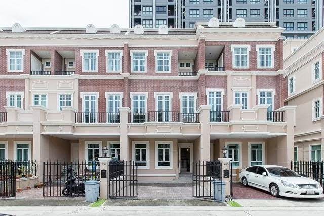 4-Bed 2-Bath 250 sqm Garden Square Sukhumvit 77 Townhome near BTS On Nut for Rent 85,000 THB