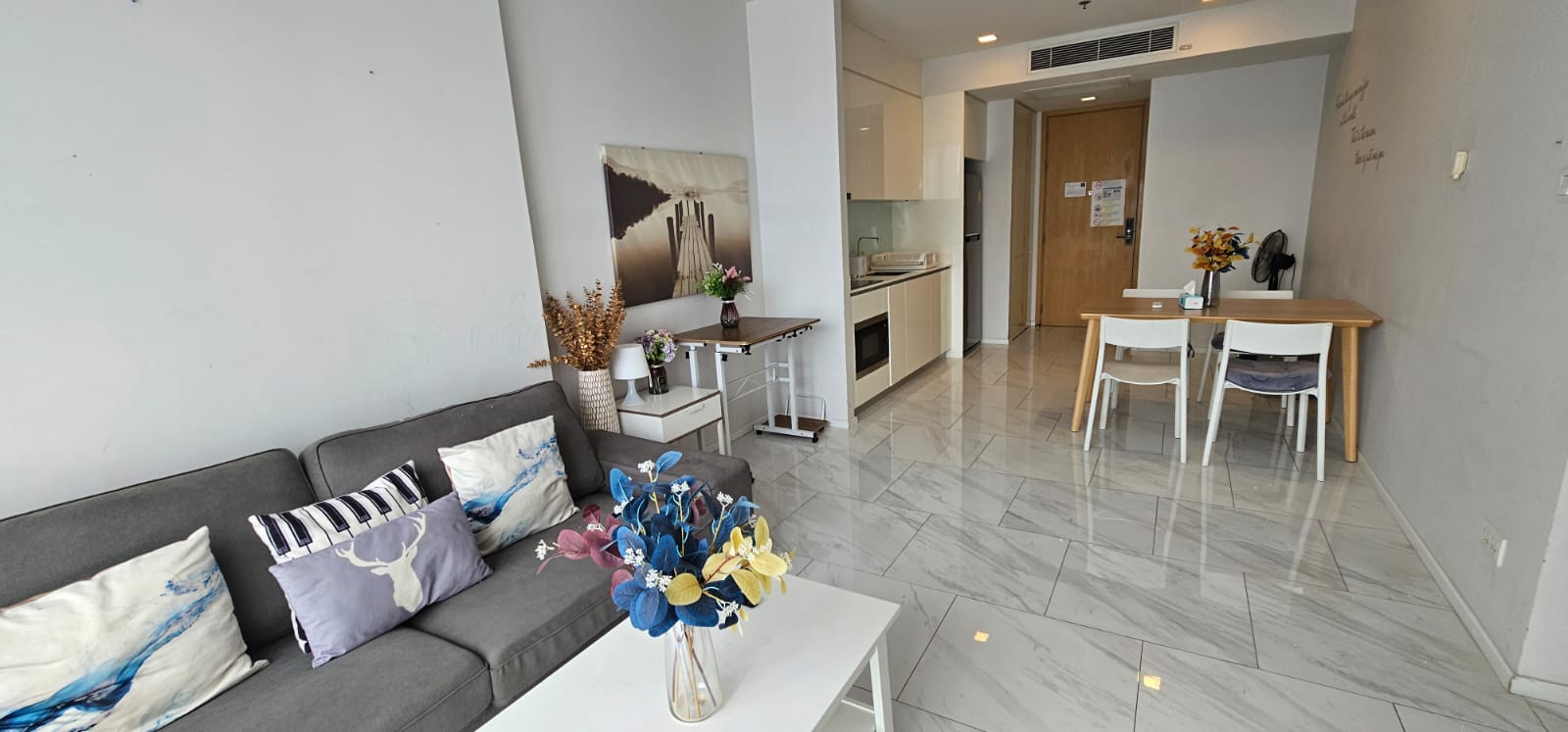 2-Bed 2-Bath 64sqm Condo for Rent at HYDE Sukhumvit 11 near BTS Nana – 40,000 THB/month