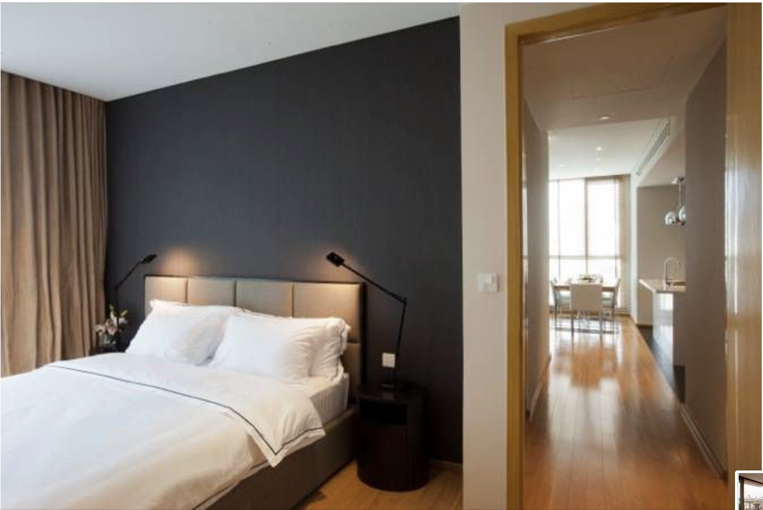 2 Bed, 2 Bath, 92 sqm Condo for Rent at AEQUA Residence Sukhumvit 49 near Prompong BTS – 80,000 THB/Month