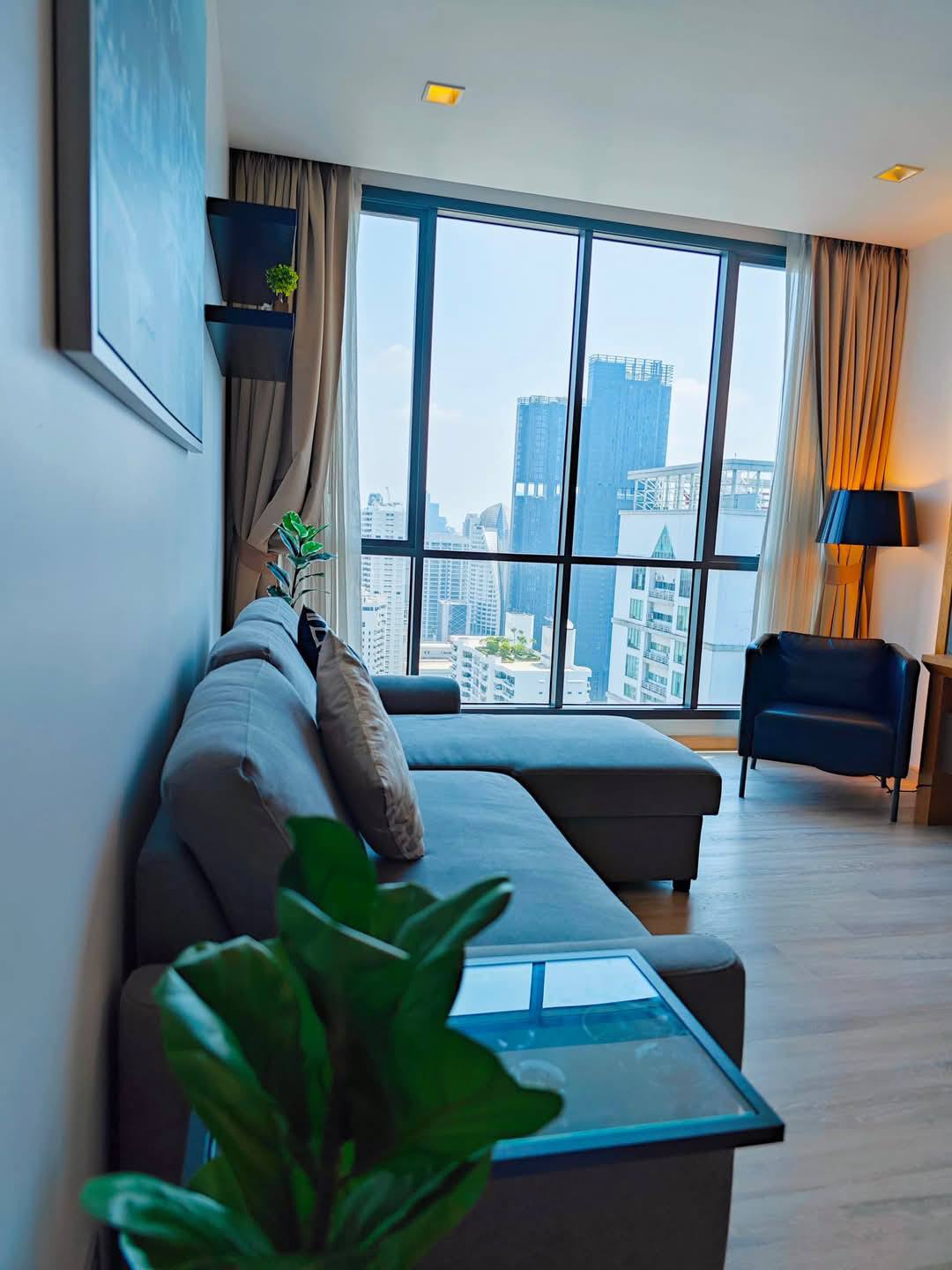 2-Bed 2-Bath 84sqm Condo at Hyde Sukhumvit 13 Near BTS Nana/Asoke – Rent 60K THB / Sale 17.5M THB