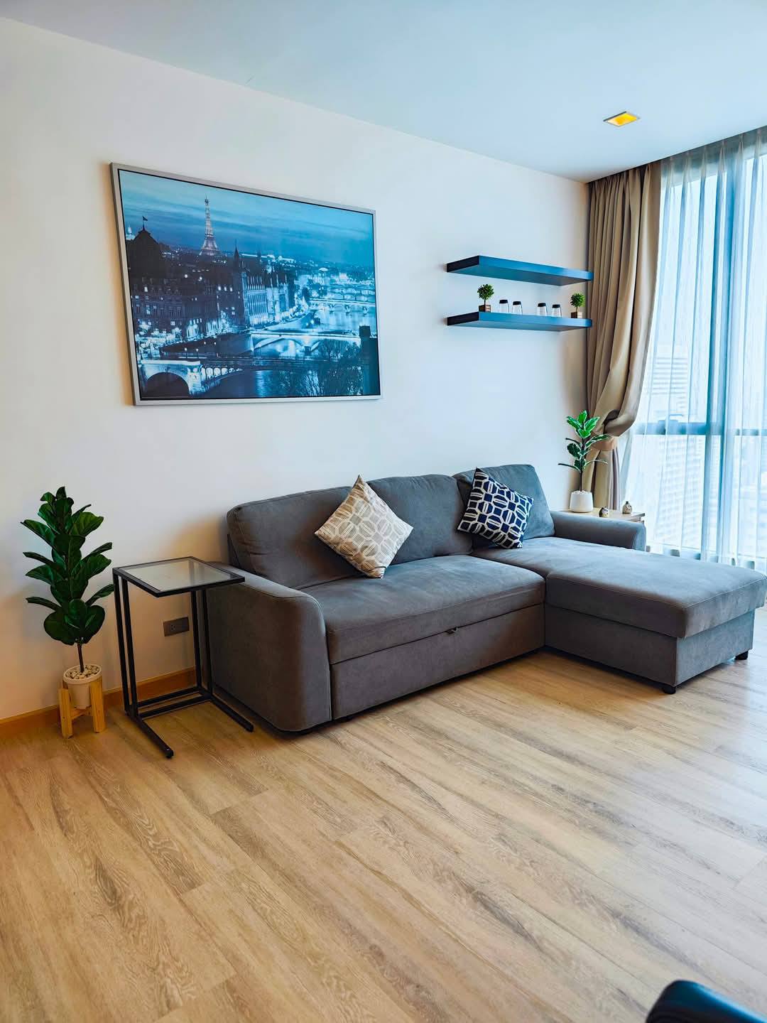 2-Bed 2-Bath 84sqm Condo at Hyde Sukhumvit 13 Near BTS Nana/Asoke – Rent 60K THB / Sale 17.5M THB