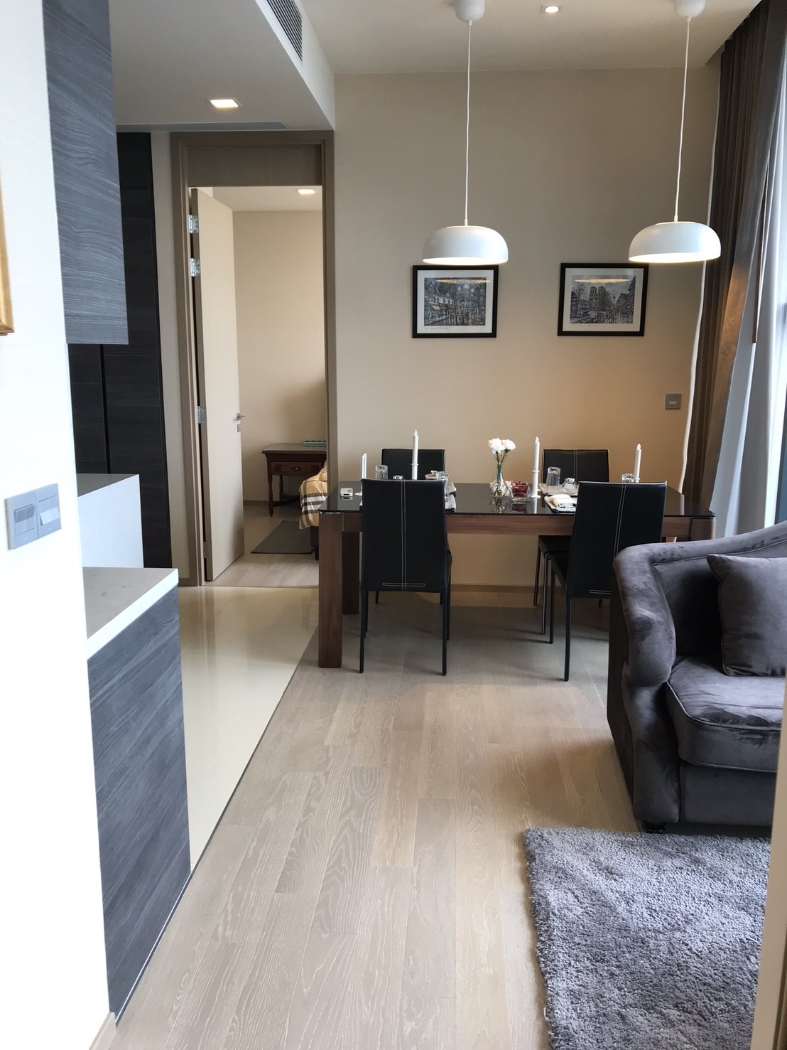 2-Bed 2-Bath 75sqm Condo for Rent at The Esse Asoke Near BTS Asoke – 72,000 THB/Month