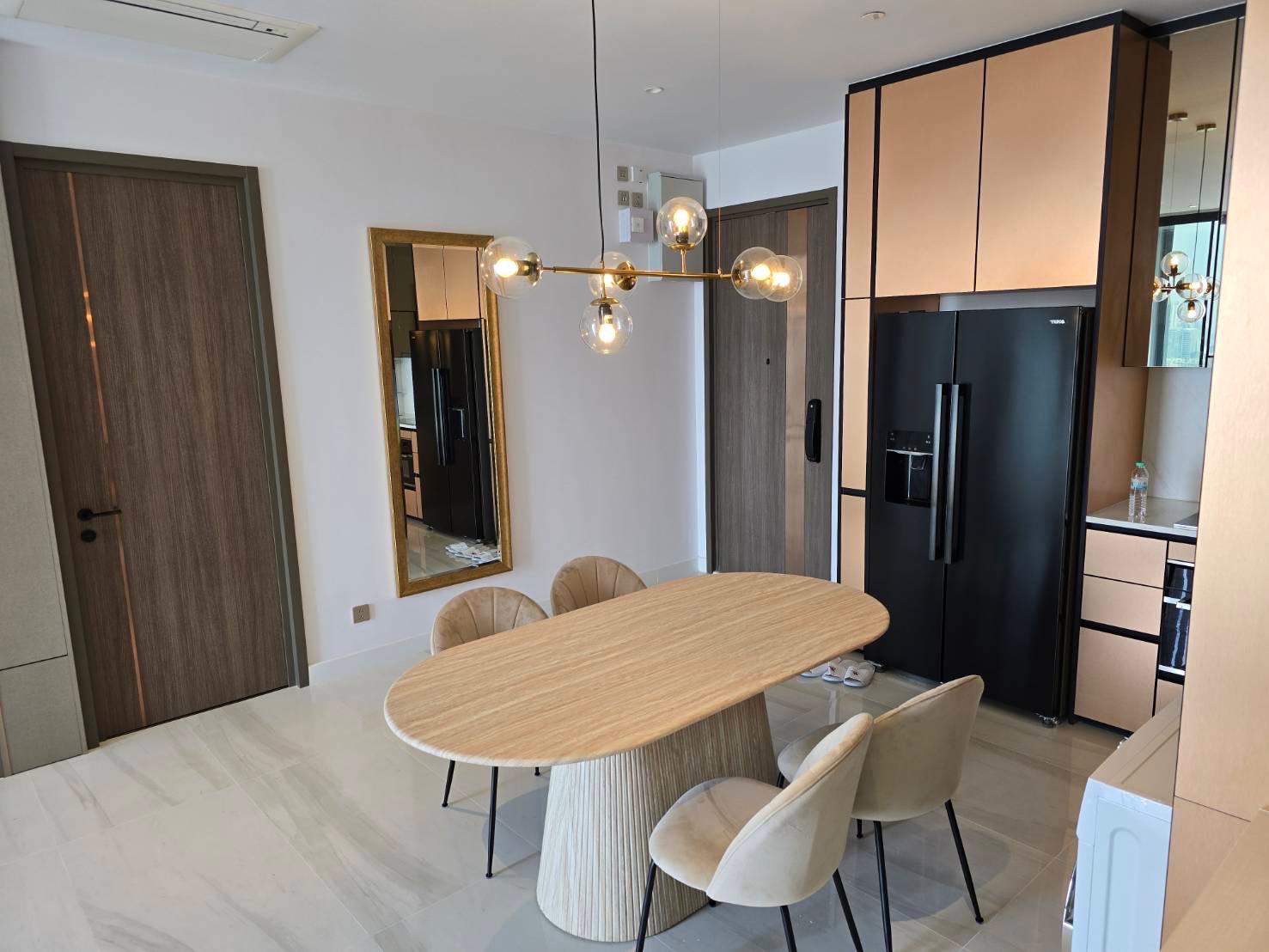 3BR, 2BTH Condo, 100 SQ.M, 120,000 THB/Month, Supalai Icon Sathorn, Near BTS Surasak, For Rent