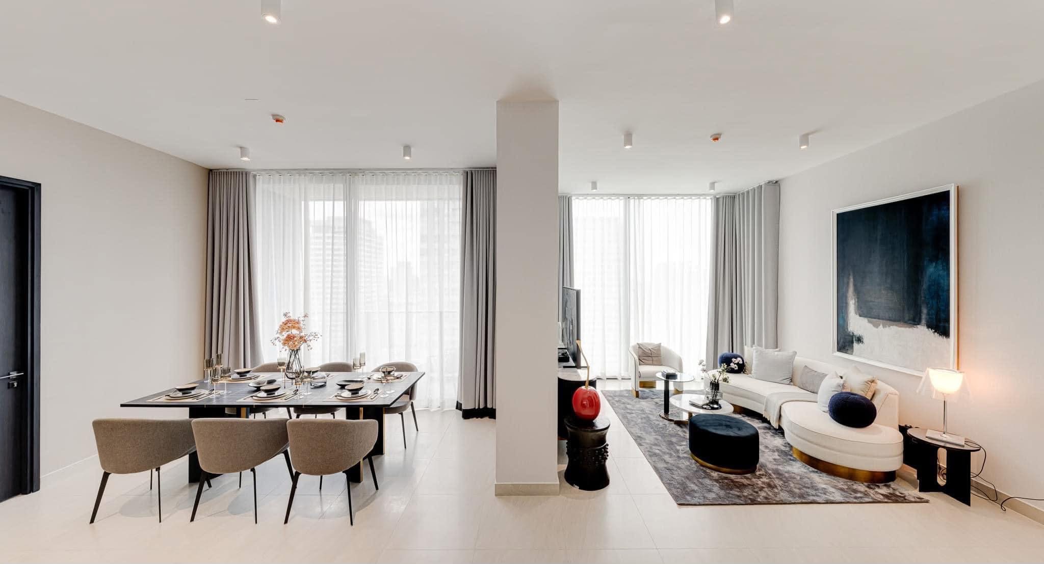 2BR, 3BTH Condo, 135 SQ.M, ฿165,000/Month, Tait Sathorn 12, 200m to BTS Saint Louis, For Rent