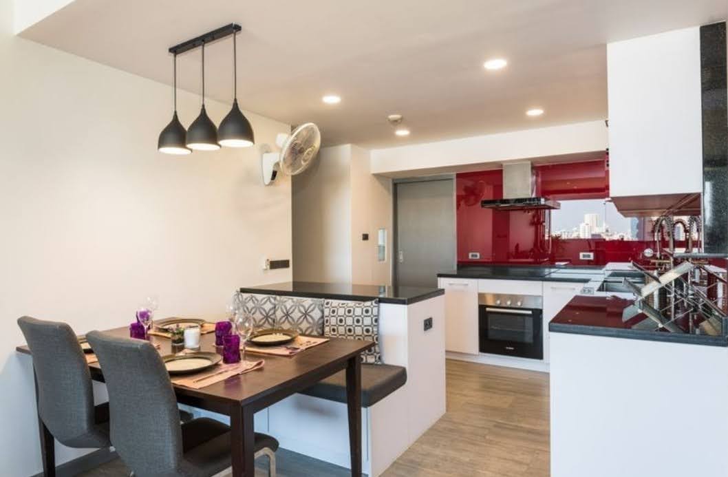 3-Bed 2-Bath 133 sqm Condo at D.S. Tower 2 near BTS Phrom Phong for Rent 58K THB
