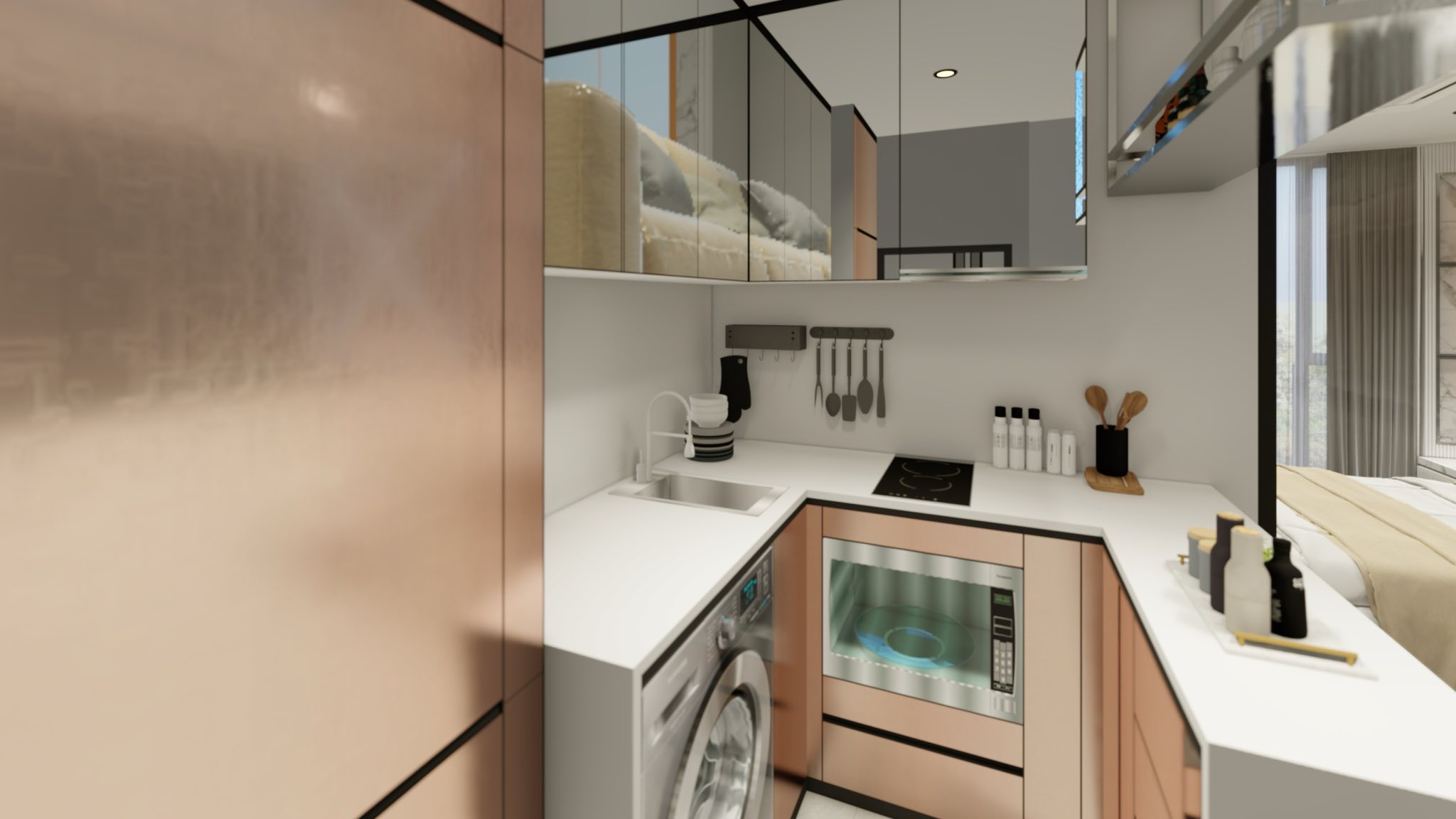 1-Bed 1-Bath 45 sqm Supalai Icon Sathorn Condo Near BTS Chong Nonsi for Rent 60K THB