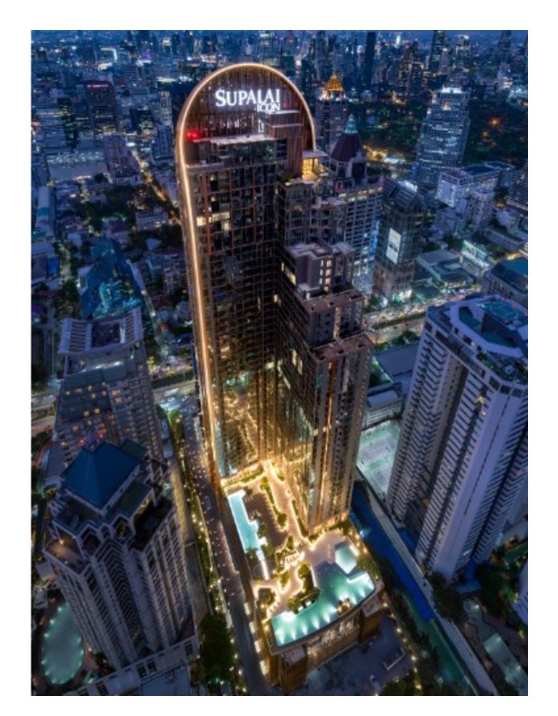1-Bed 1-Bath 45 sqm Supalai Icon Sathorn Condo Near BTS Chong Nonsi for Rent 60K THB