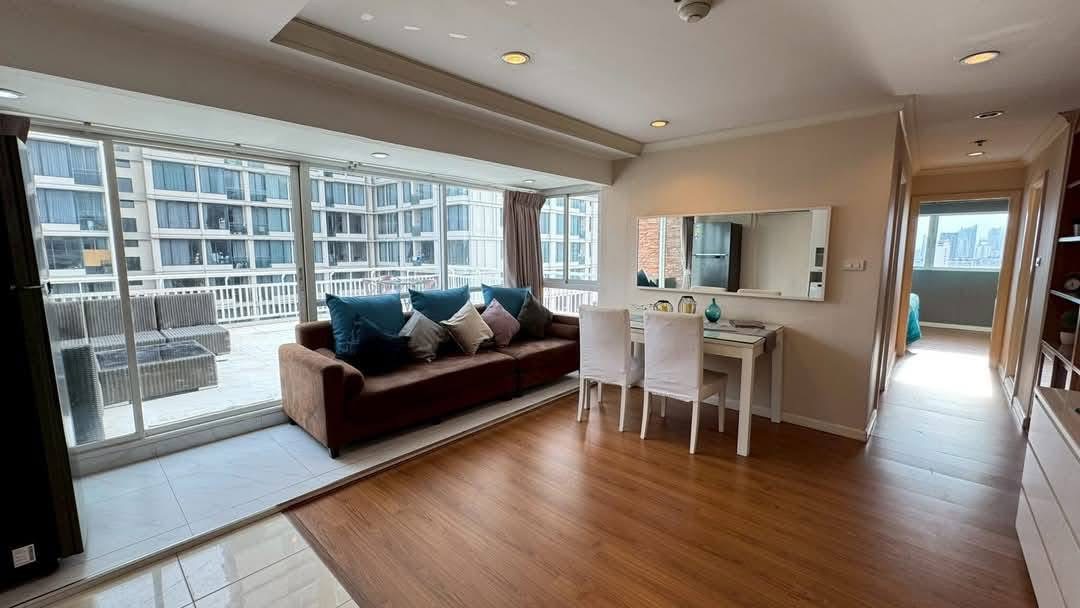 2-Bed 1-Bath 100 sqm Condo at Grand Park View Asok for Rent 45K THB Near BTS Asoke