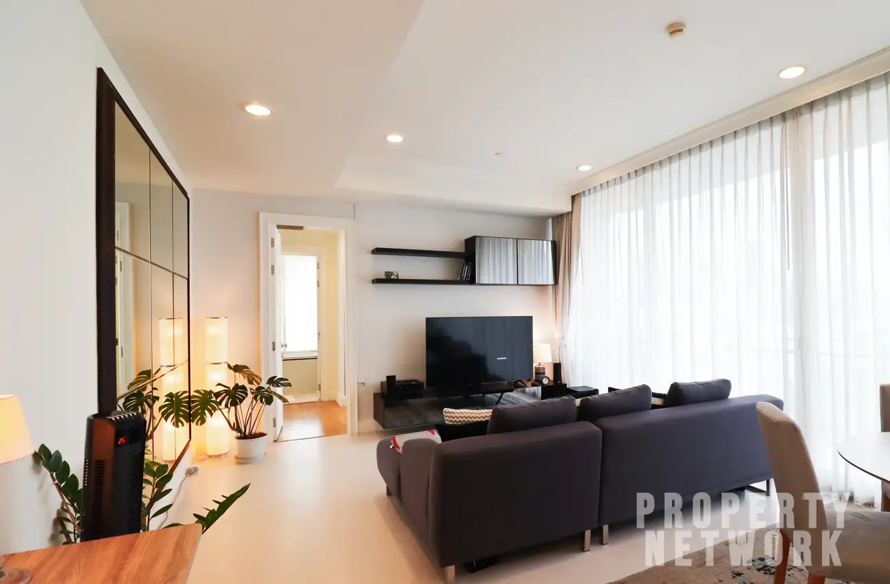 2-Bed 2-Bath 111 sqm Royce Private Residences Condo Near MRT Sukhumvit For Sale 21M THB