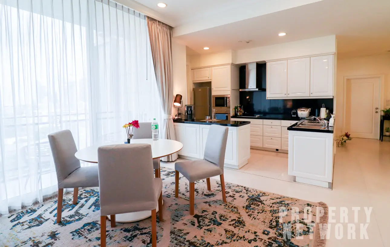 2-Bed 2-Bath 111 sqm Royce Private Residences Condo Near MRT Sukhumvit For Sale 21M THB