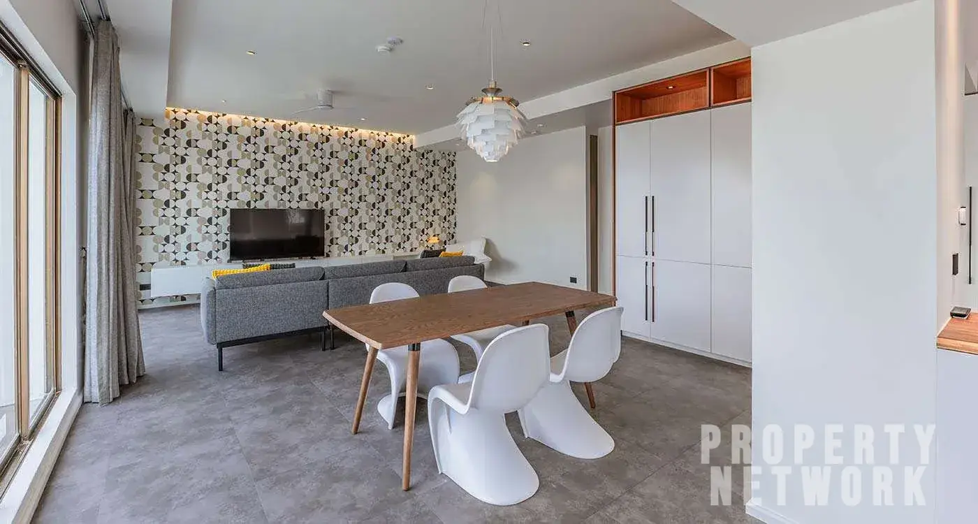 1-Bed 2-Bath 129 sqm Diamond Tower Condo near BTS Chong Nonsi for Sale 15.5M THB