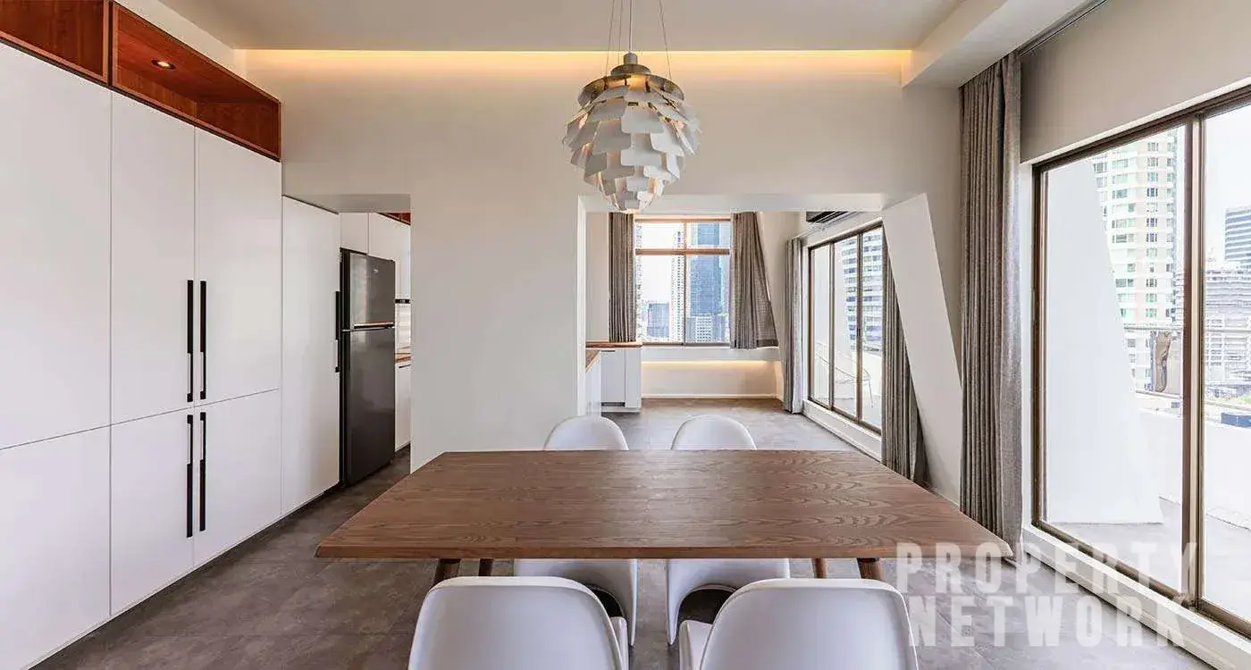 1-Bed 2-Bath 129 sqm Diamond Tower Condo near BTS Chong Nonsi for Sale 15.5M THB