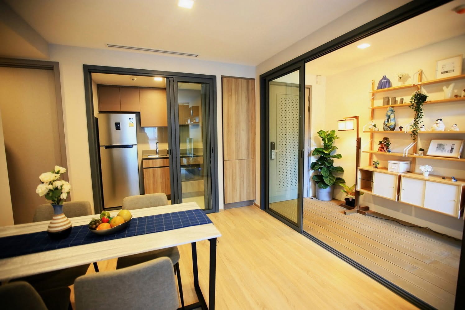 2-Bed 2-Bath 68 sqm Condo at TAKA Haus Ekkamai BTS for Rent 45K THB or Sale 17M THB