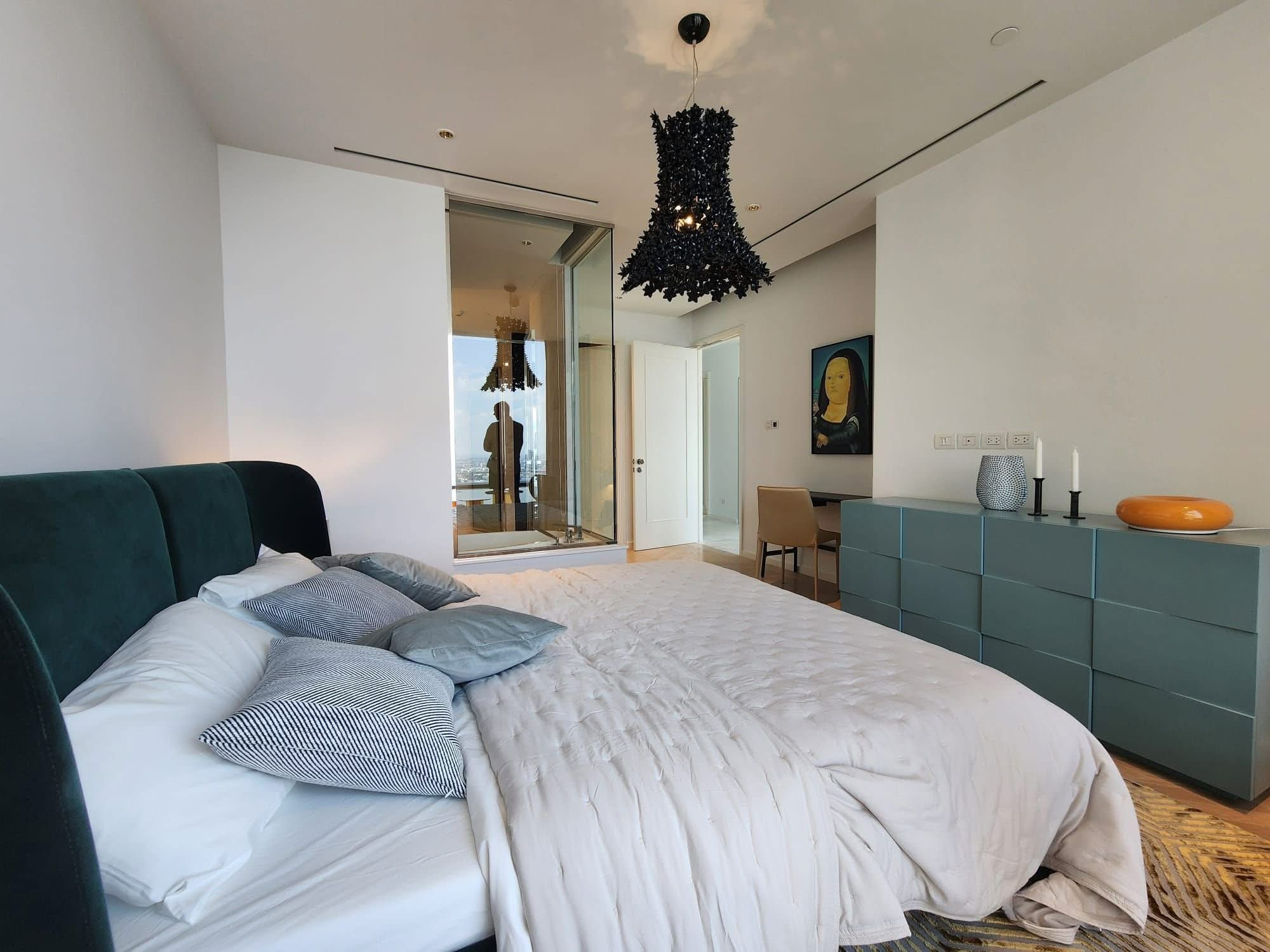 2-Bed 2-Bath 117 sqm Condo at Four Seasons for Rent 200K THB near BTS Saphan Taksin