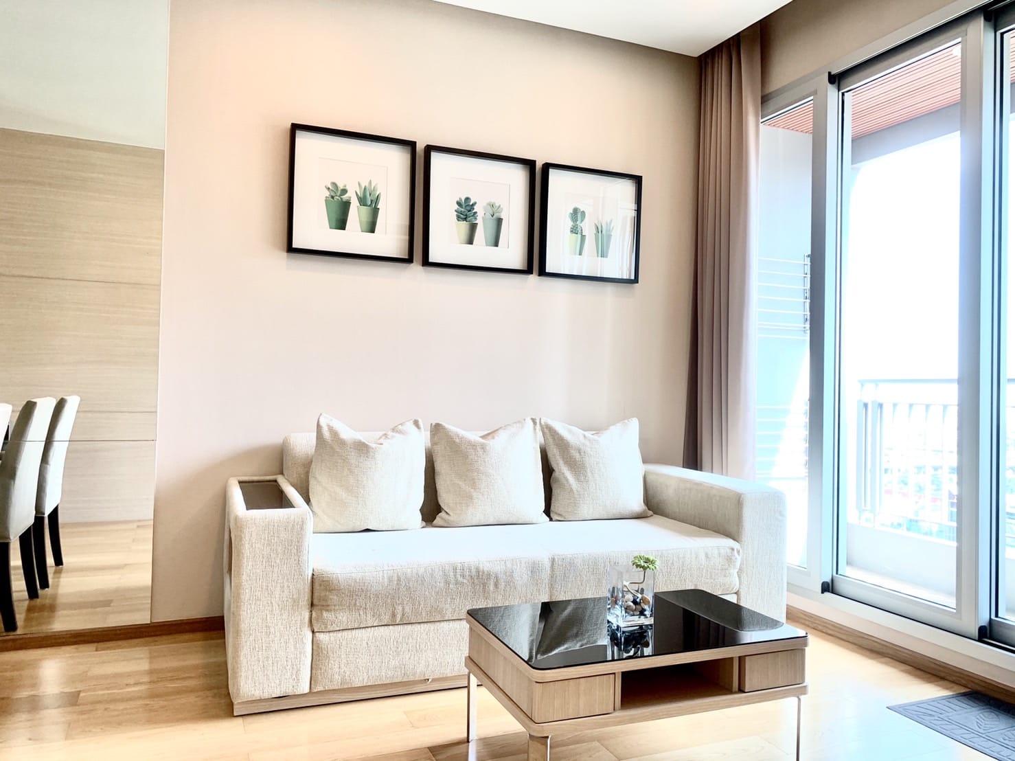 1-Bed 1-Bath 45 sqm Condo at The Address Asoke near MRT Phetchaburi for Rent 26K THB/month