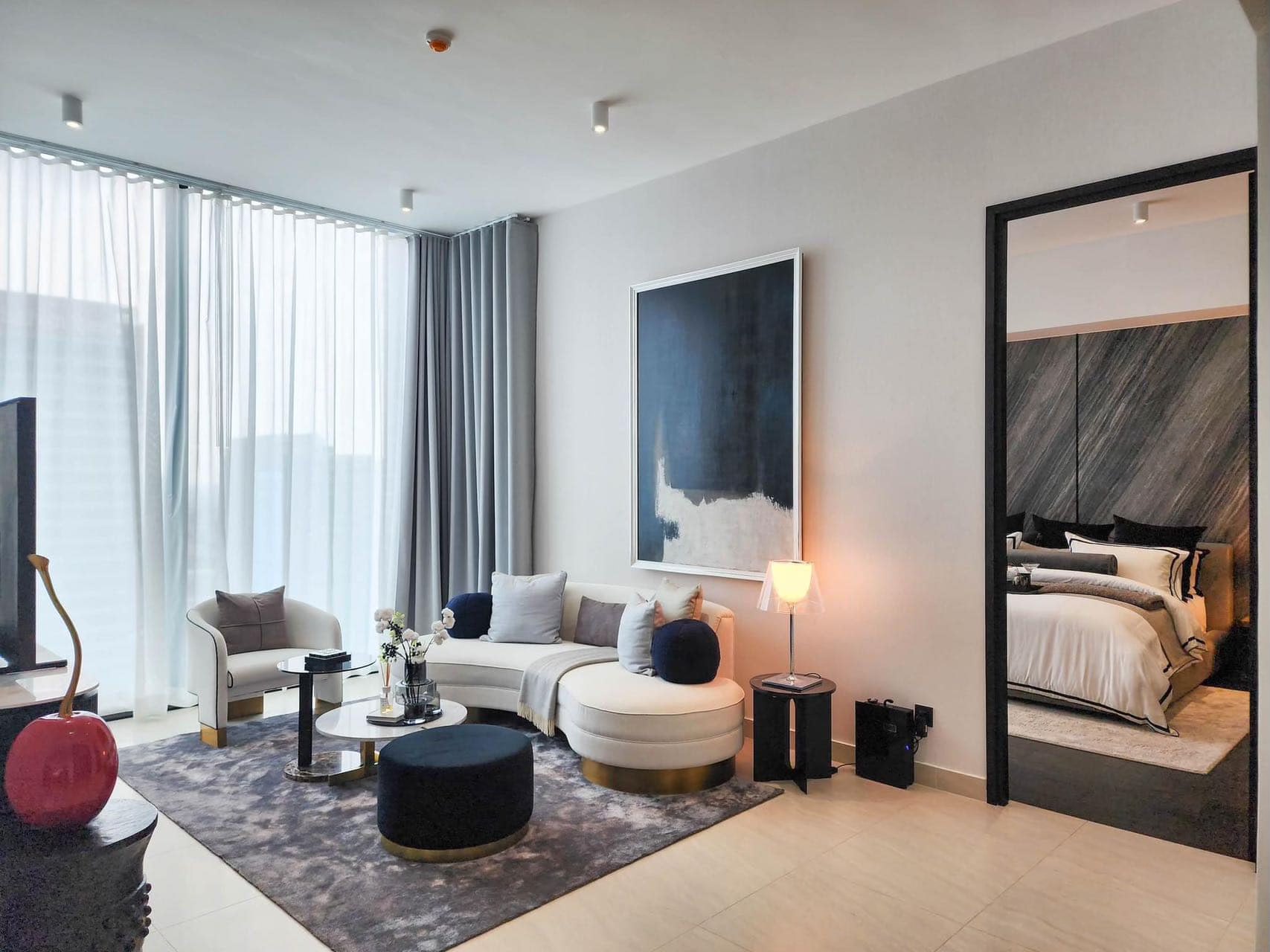 2-Bed 3-Bath 135 sqm Condo at Tait Sathorn 12 near BTS St. Louis for Rent 155K THB