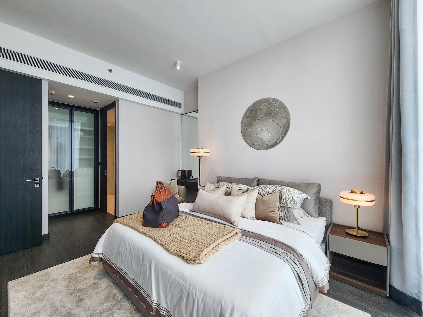 2-Bed 3-Bath 135 sqm Condo at Tait Sathorn 12 near BTS St. Louis for Rent 155K THB