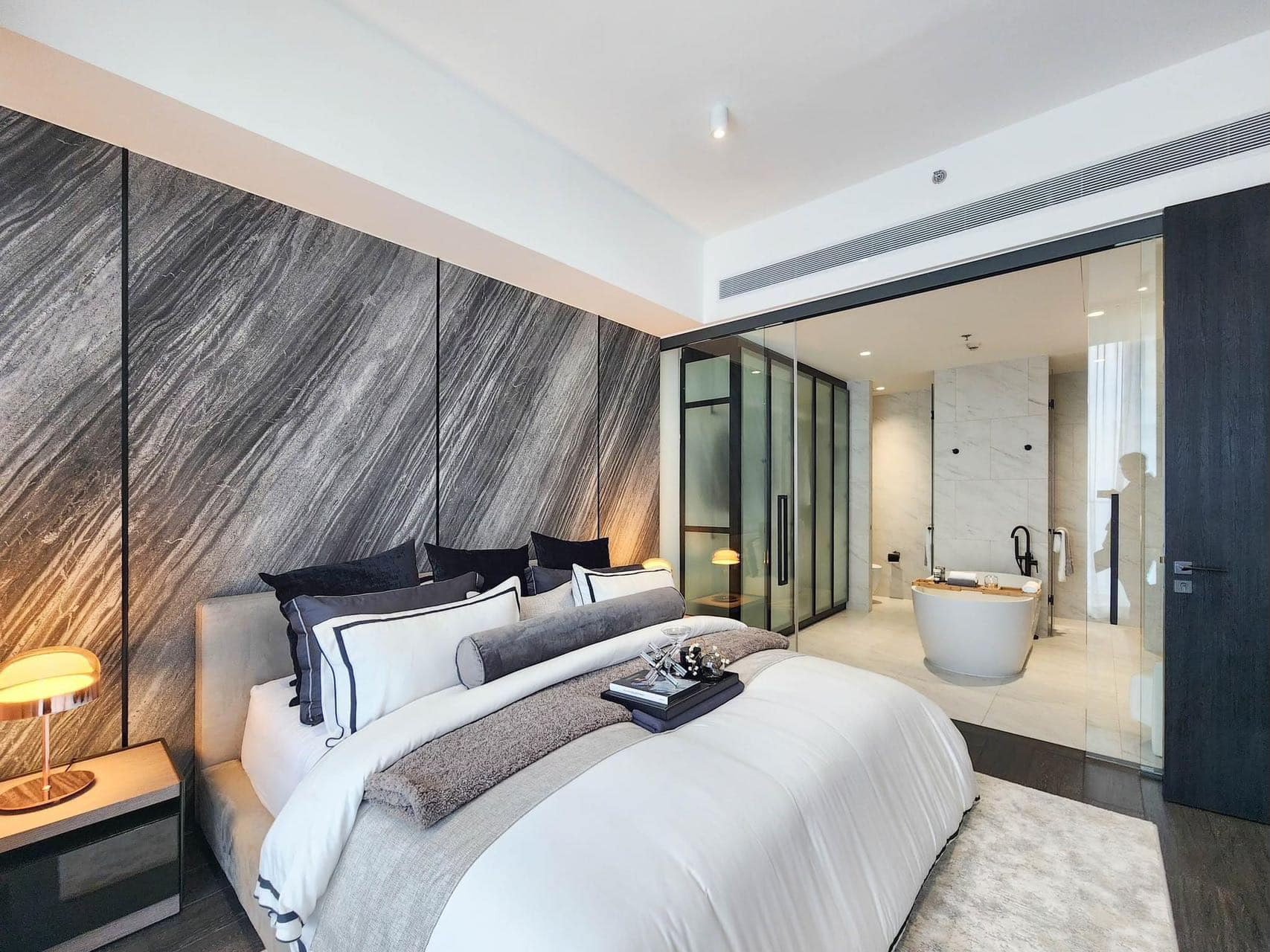 2-Bed 3-Bath 135 sqm Condo at Tait Sathorn 12 near BTS St. Louis for Rent 155K THB