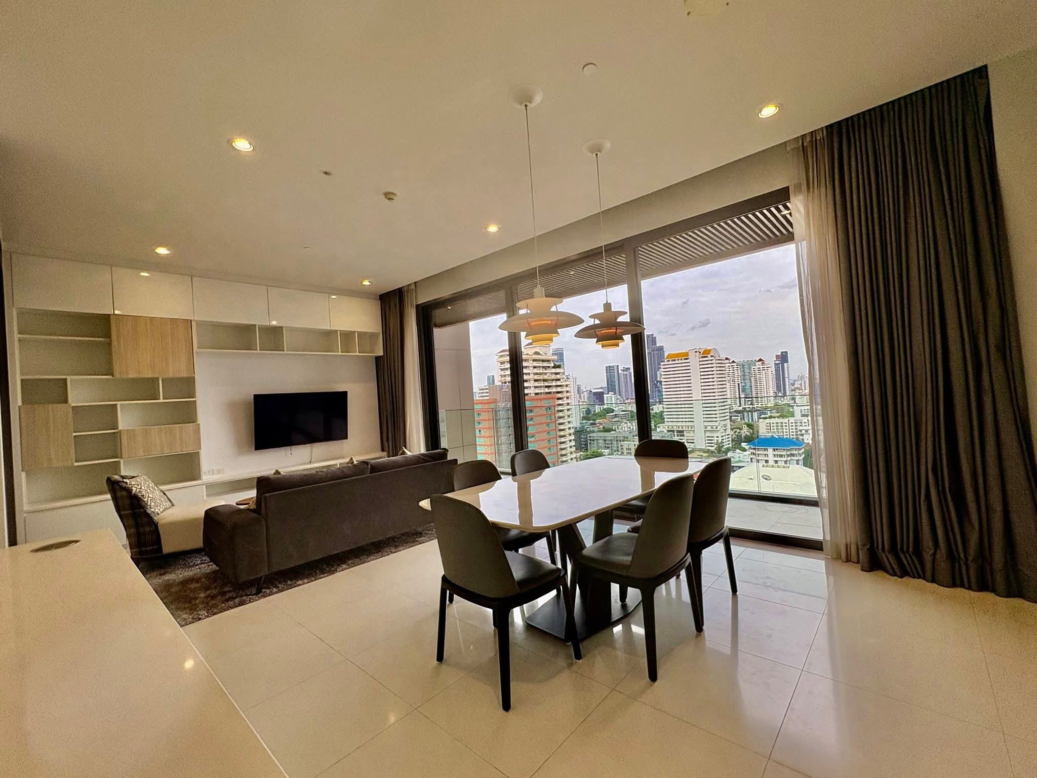 2-Bed 2-Bath 137 sqm Condo at VITTORIO Sukhumvit 39 near BTS Phrom Phong for Rent 180K THB