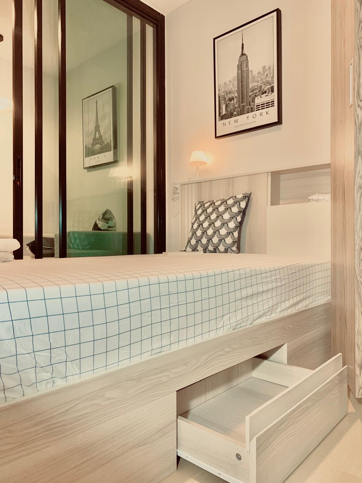 1-Bed 1-Bath 22 sqm Condo at Pause Sukhumvit 115 Near BTS Pu Chao for Rent 75K / Sale 1.25M THB