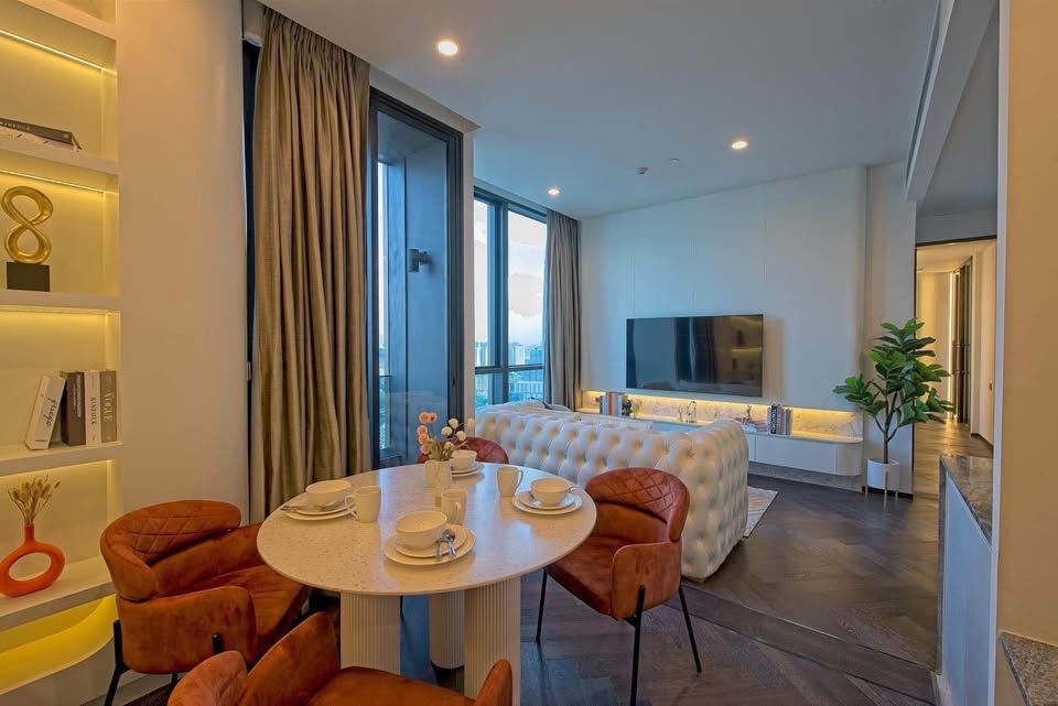 2-Bed 2-Bath 77 sqm Condo at The ESSE Sukhumvit 36 BTS Thong Lo for Rent 100K THB / Sale 26M THB