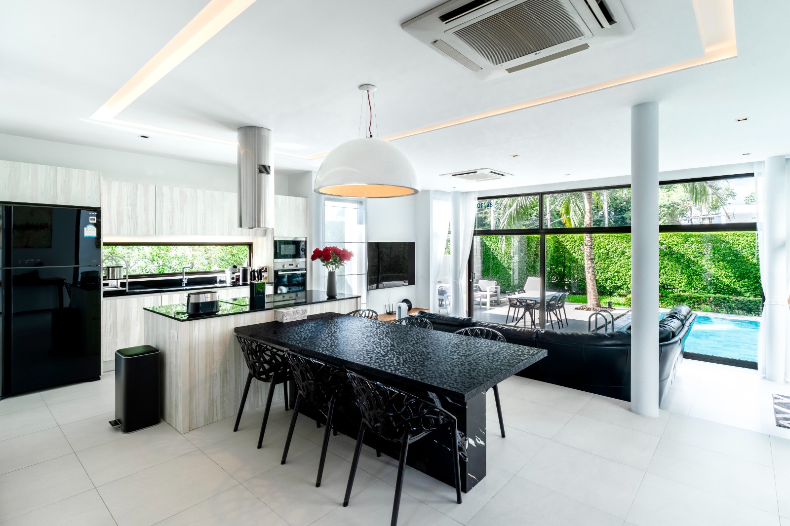 3-Bed 4-Bath 260 sqm Villa at Civetta Pool Villas Rawai Phuket Rent 165K THB Near Phuket Airport